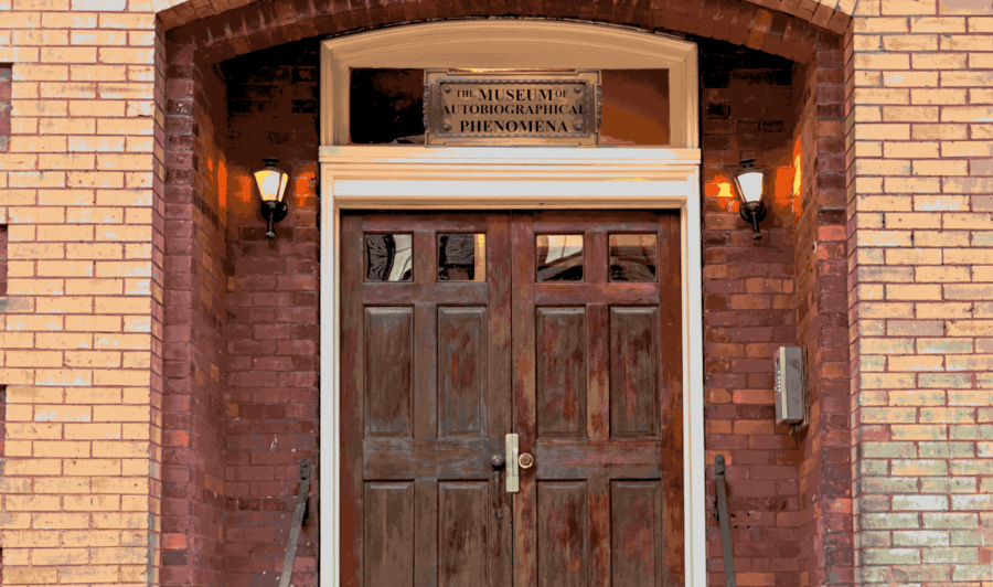 Entrance to the Museum of Autobiographical Phenomena